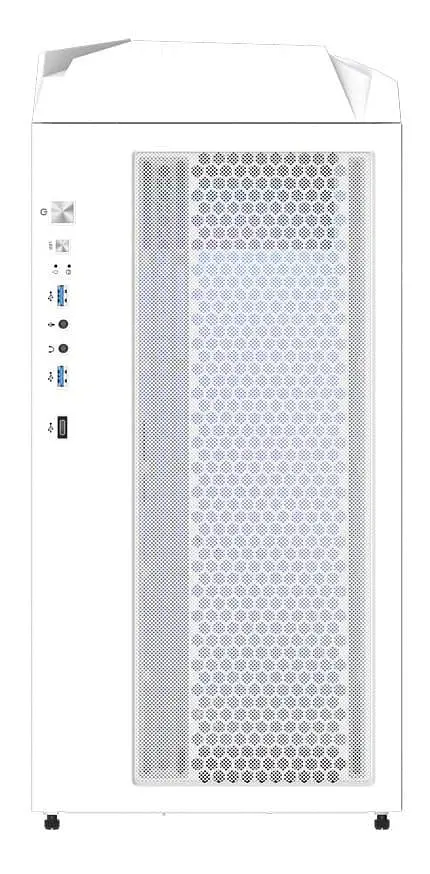 Корпус Gigabyte C301 Glass V2 без БЖ White (GB-C301GW V2) Без БП - фото 7
