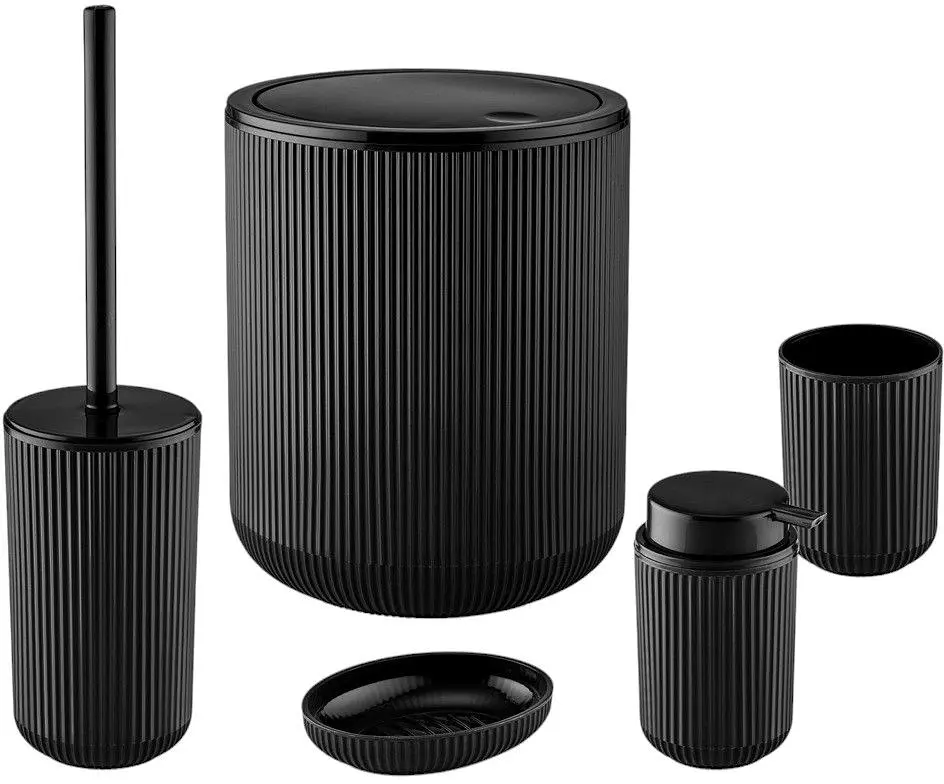 Дозатор для мила Idea Home AYS1SS Black (72151) - фото 2