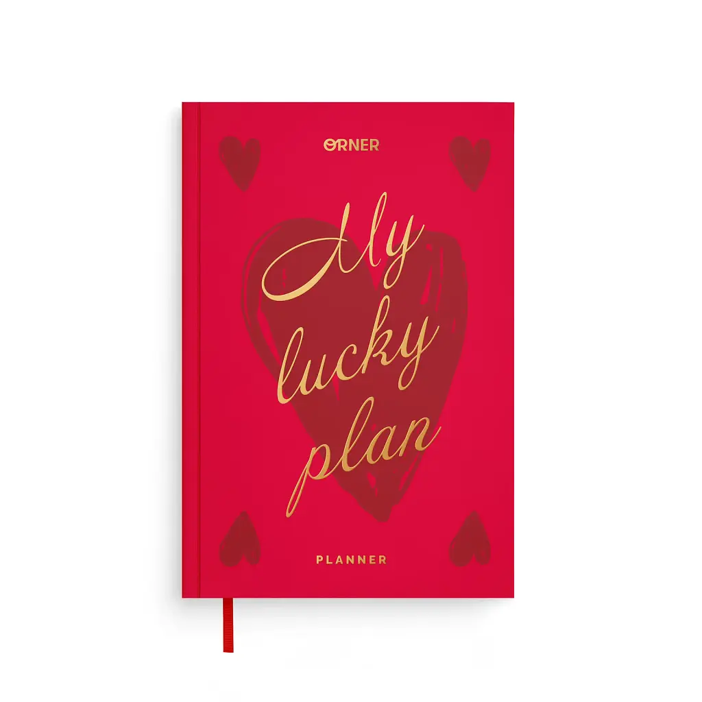 Минипланер Orner "MY LUCKY PLAN mini" красный