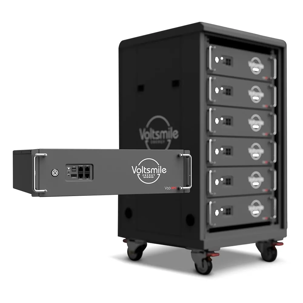 Акумуляторна батарея літій-залізо-фосфатна LiFePO4 51.2В 5120Вт*год Voltsmile RPC-V10 монтаж в стійку 19" (44-00103) - фото 10