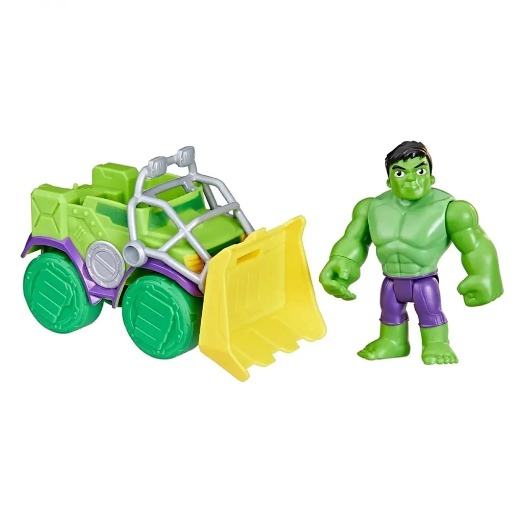 Набір іграшковий Hasbro Spidey And His Amazing Friends Hulk Smash Truck (F6776_F7457) - фото 2