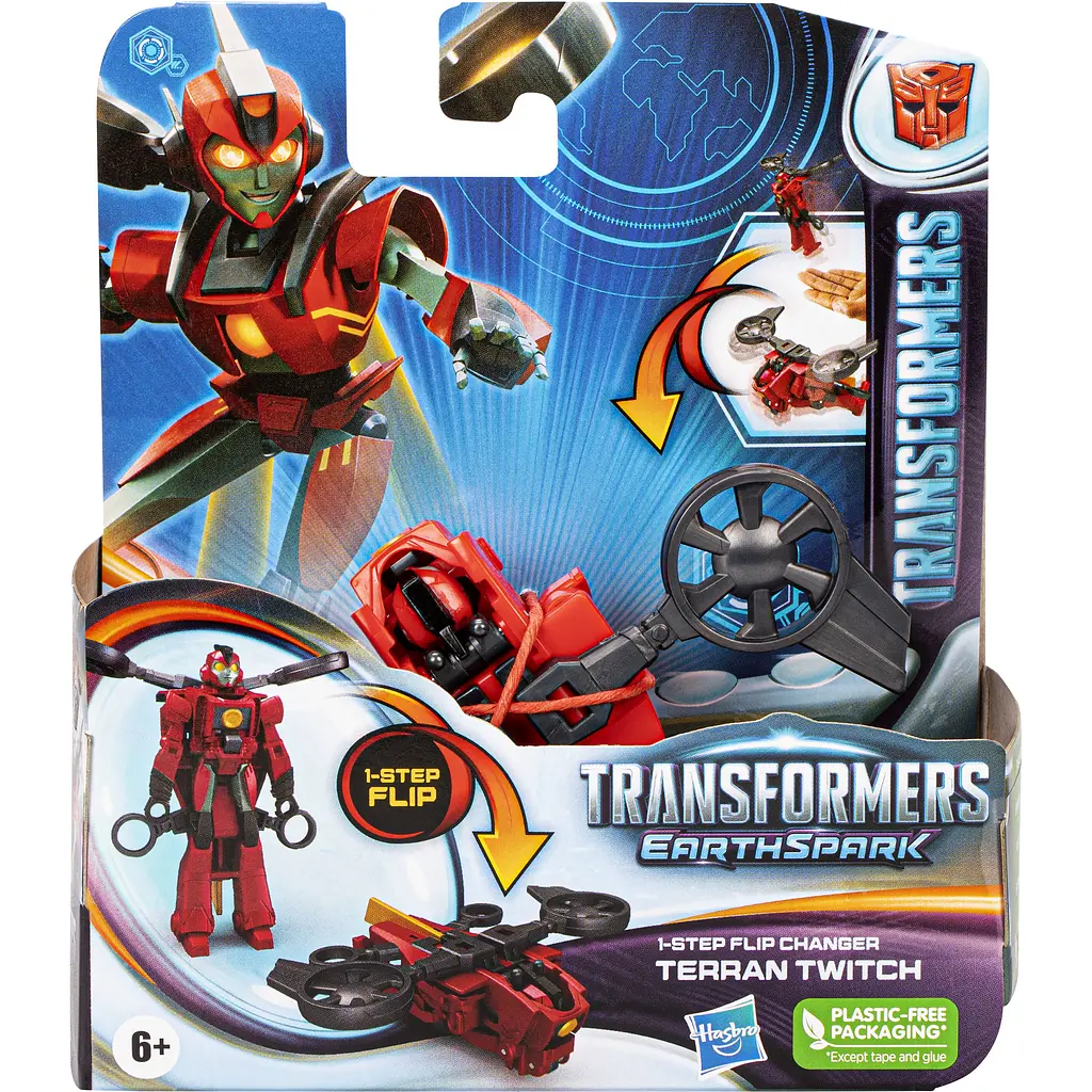 Игрушка-трансформер Transformers EarthSpark 1-Step Flip Changer (F6229_F6721) - фото 4