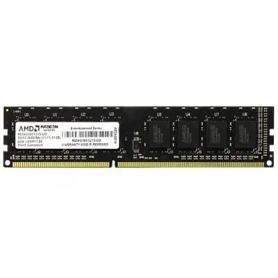 Модуль памяти для компьютера DDR3 4GB 1600 MHz AMD (R534G1601U1S-U) - фото 3