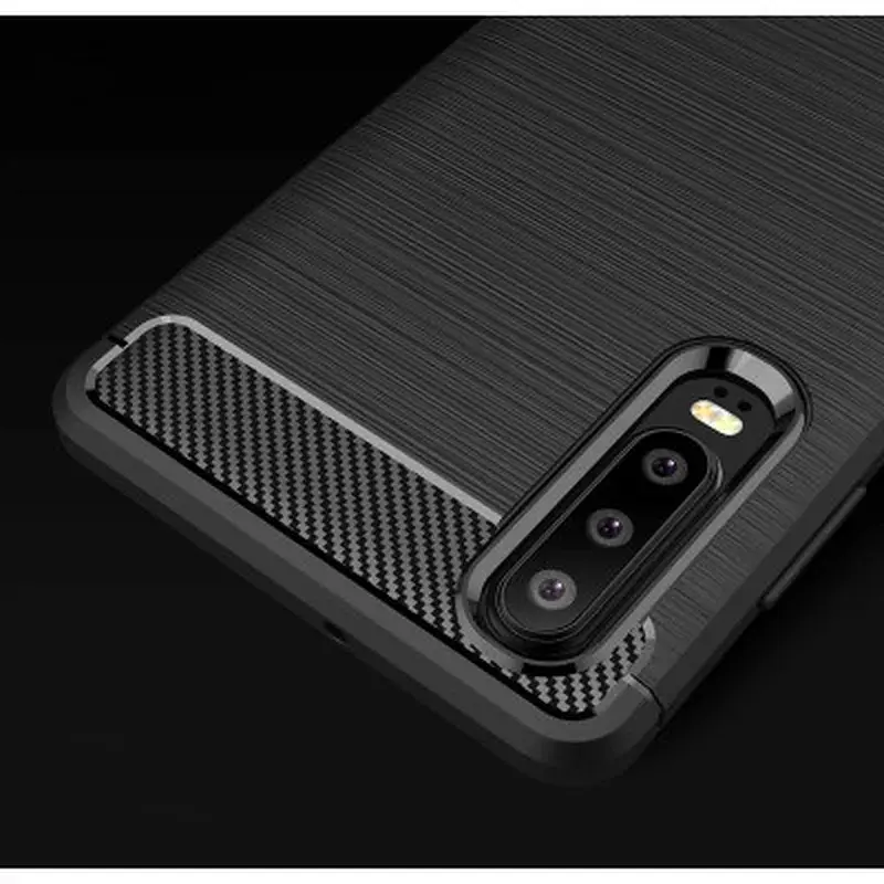 Чохол до мобільного телефона Laudtec для Huawei P30 Carbon Fiber (Black) (LT-P30B) - фото 8
