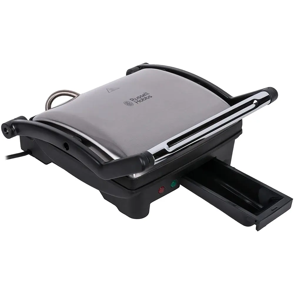 Гриль прижимной Russell Hobbs Cook at Home черный 1800 Вт (17888-56) - фото 4