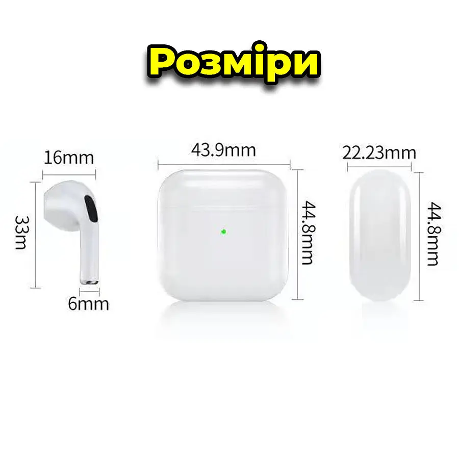 Бездротові навушники Pro 4. Bluetooth - фото 8