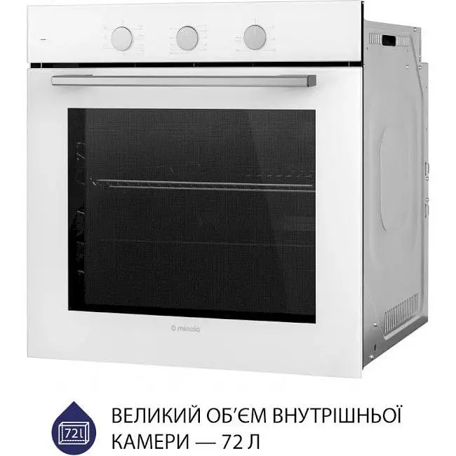 Духова шафа Minola EO 675 WH - фото 4