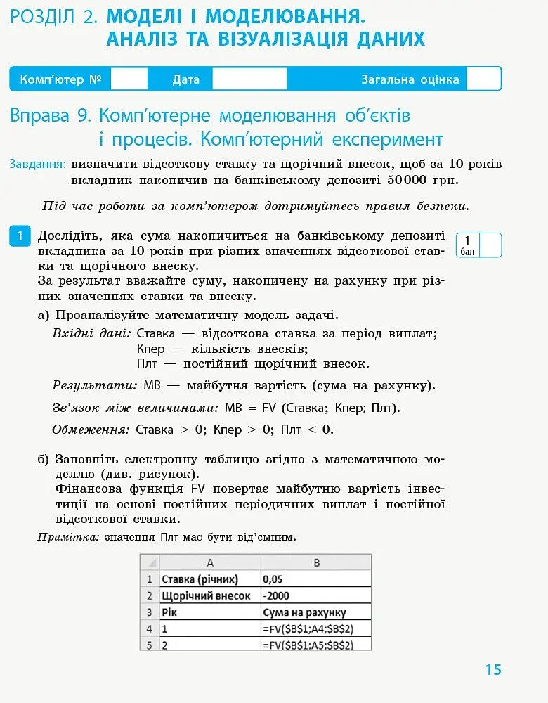 Інформатика. 10 (11) клас. Робочий зошит. Рівень стандарту. До підручника Бондаренко О.О., Ластовецького В.В., Пилипчука О.П., Шестопалова Є.А - фото 2