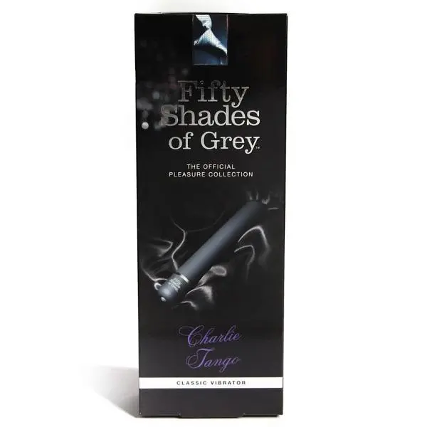 Вибратор Fifty Shades of Grey Классический Чарли-Танго 18.4х3 черный - фото 2