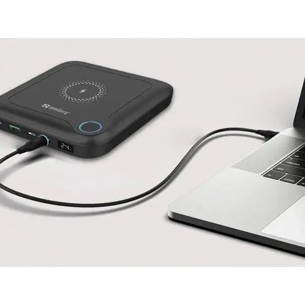 Зовнішній акумулятор для ноутбуків Sandberg 24000 mAh All-in1 Laptop Power Bank 420-57 - фото 5