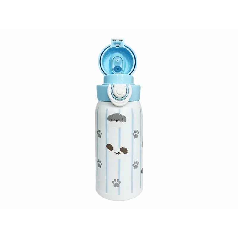 Детский термос-поилка MegaZayka MGZ-0334(Blue) голубой, 350 мл - фото 4
