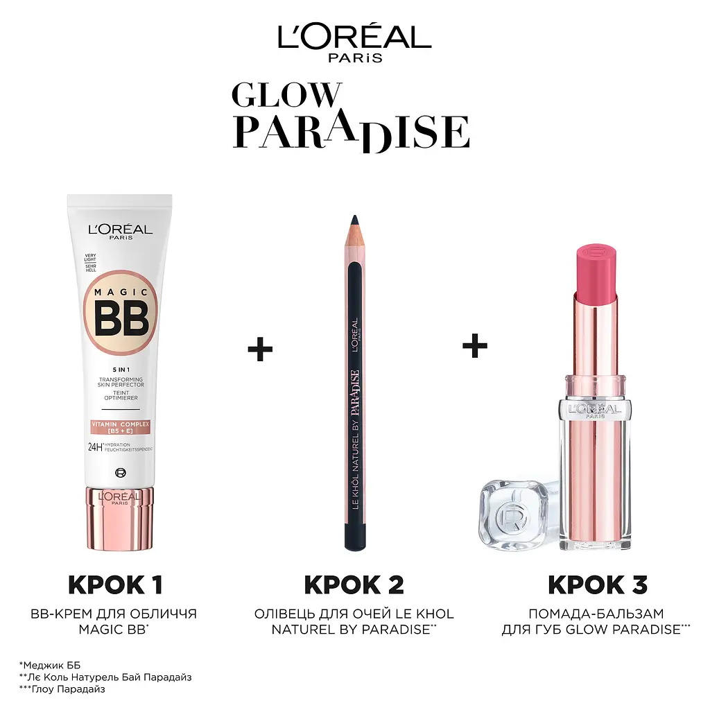 Помада-бальзам для губ L’Oréal Paris Glow Paradise відтінок 111 3.8 г (A9270500) - фото 6