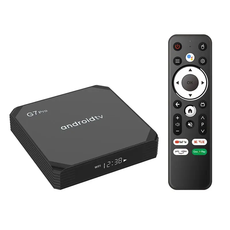 Смарт ТВ приставка Magicsee G7 Pro 4/32 Гб Android TV 11 Smart Box - фото 4