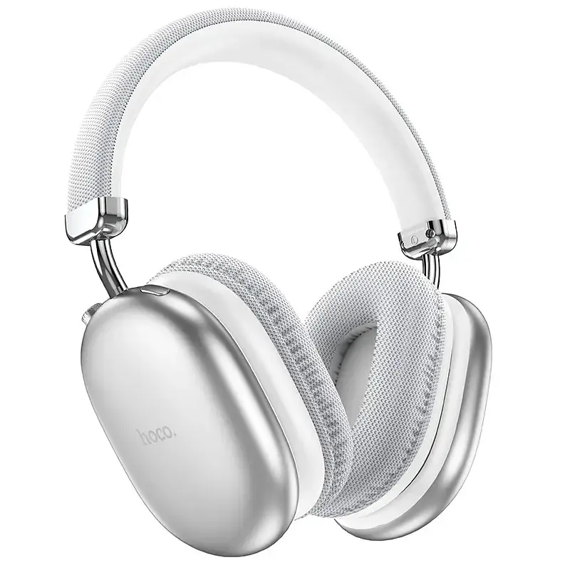 Бездротові накладні навушники HOCO W35 Max Joy BT headphones Silver - фото 2