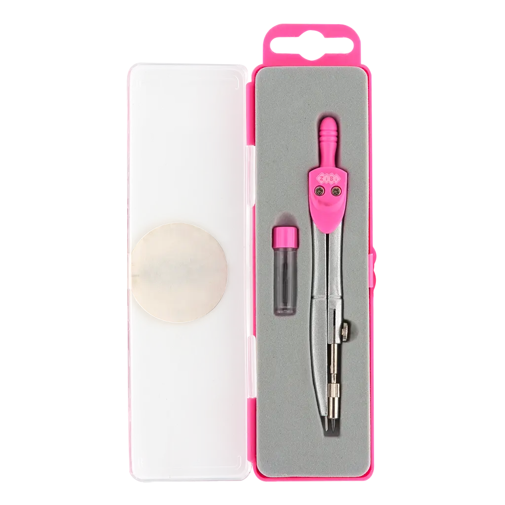 Циркуль ZiBi Kids Line Basis, рожевий (ZB.5302BS-04) - фото 2