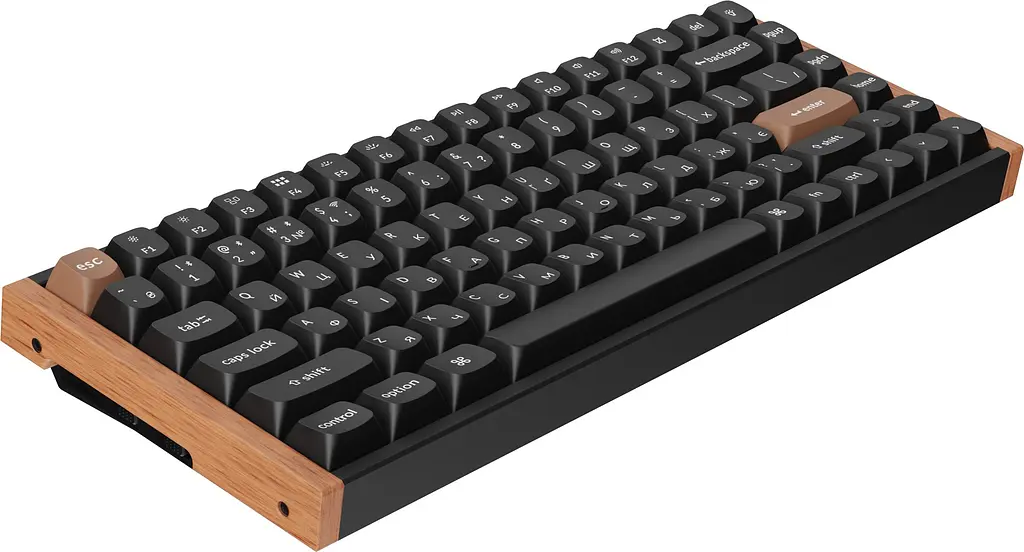 Клавіатура бездротова Keychron K2 HE Magnetic Switch Black RGB (K2H-F1-UA) - фото 5