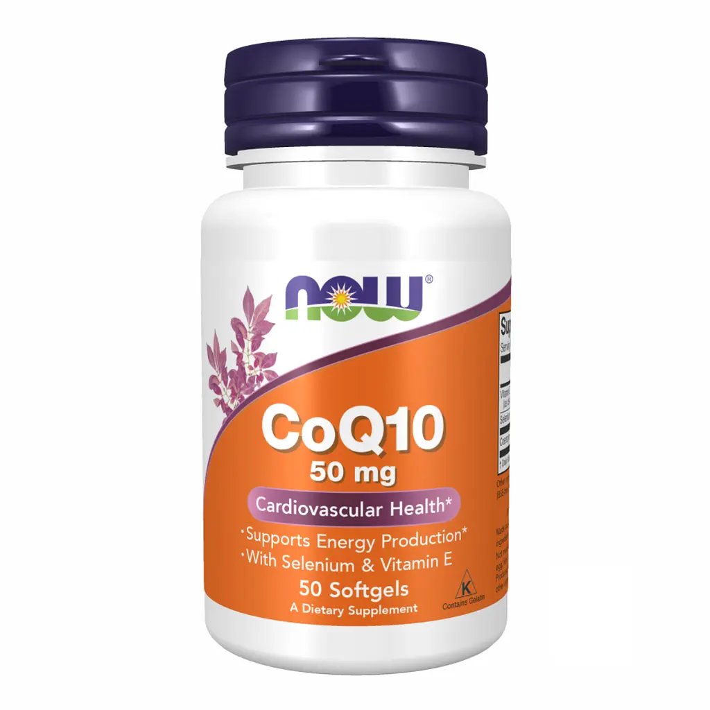 Натуральні добавки CoQ10 50mg - 50 Softgels