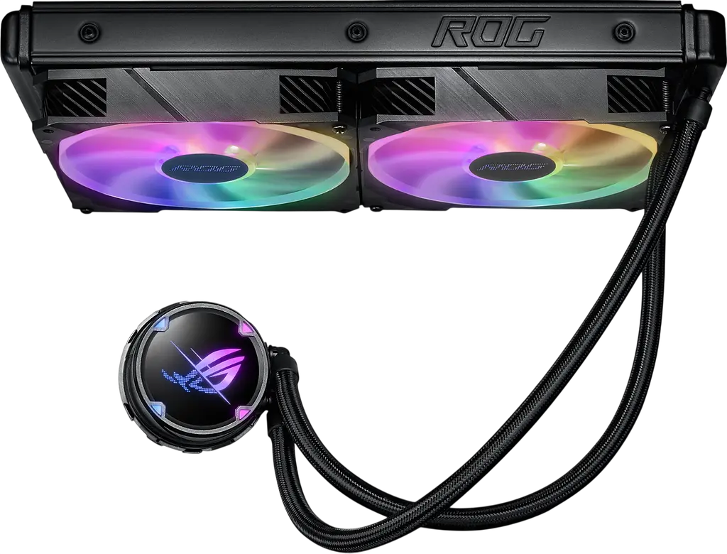 Водяне охолодження Asus ROG STRIX LC II 280 ARGB Black (90RC00C1-M0UAY1) - фото 2