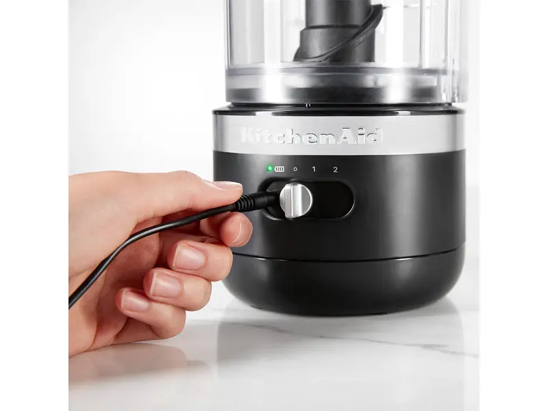 Кухонний мінікомбайн KitchenAid 5KFCB519EAC бездротовий кремовий - фото 7