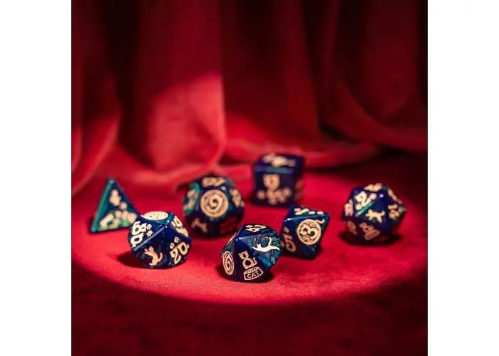 Набір кубиків CATS Dice Set: Mittens (7 шт.) (SCAT10) - фото 6