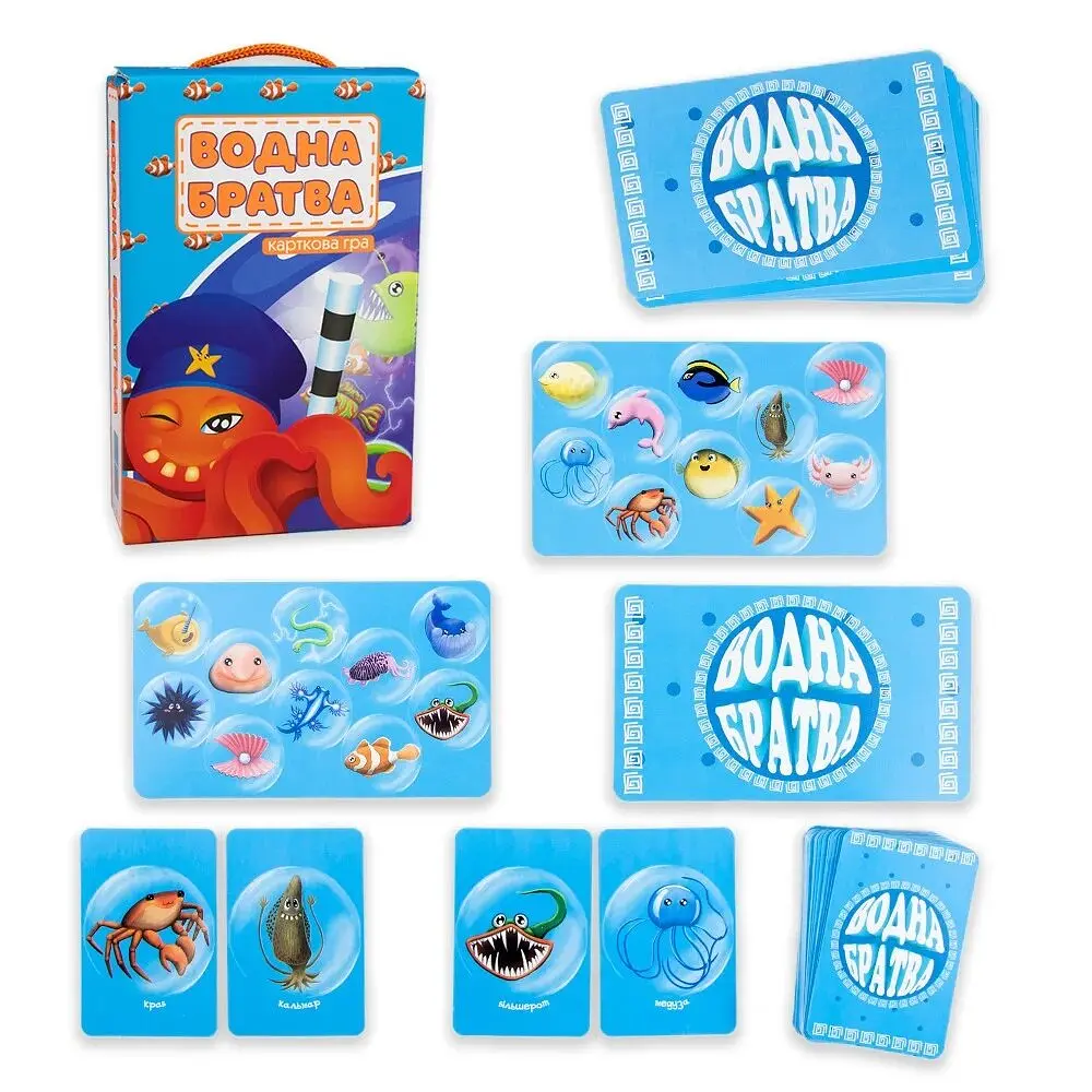 Настільна гра Strateg Водна братва українською мовою 30284 (4823113821746) shop (4823113821746) - фото 2