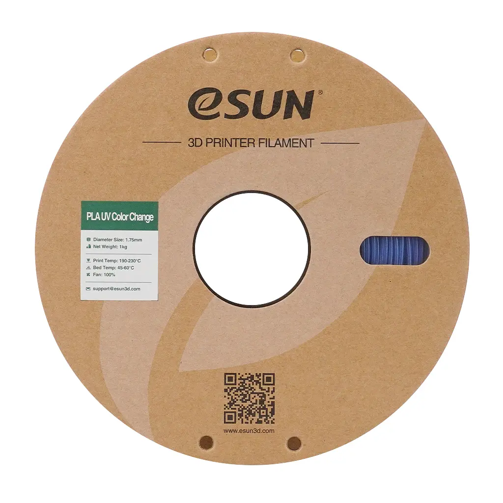 Пластик для 3D-принтера eSUN PLA UV 1,75mm 1kg Blue (PLA-UV CC175UV-U1P1) - фото 4