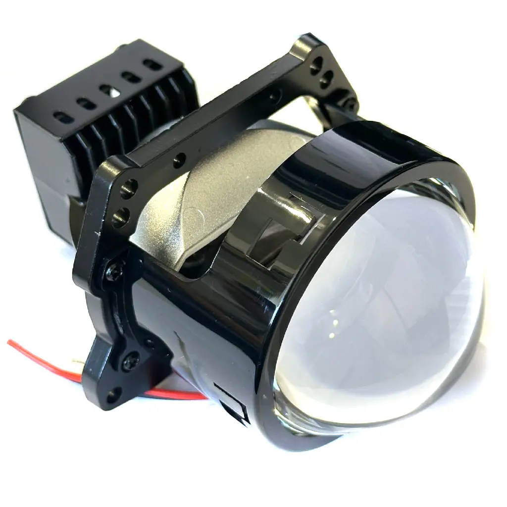 Автомобільні BI-LED лінзи D3" дюйма D76 мм A8 55 / 65Вт 5500К 2 шт. - фото 2