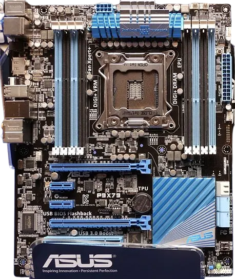 Материнська плата Asus P9X79 LGA 2011 (P9X79) Б/В - фото 2