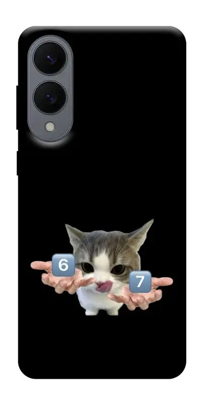 Чохол Demsky Six Seven cat для Samsung Galaxy S25 Edge