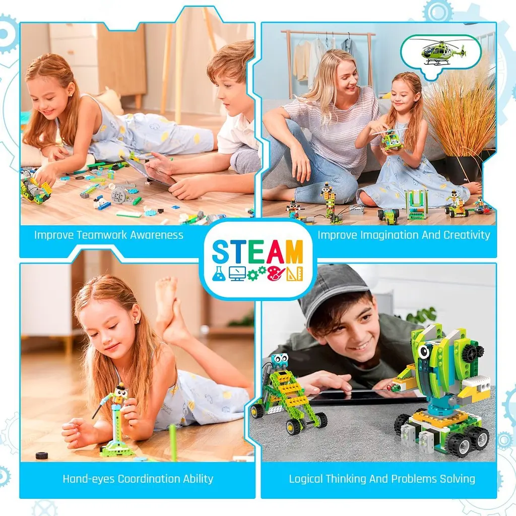 Конструктор Makerzoid Robot Master Premium (MKZ-RM-PM) [86640] - фото 7