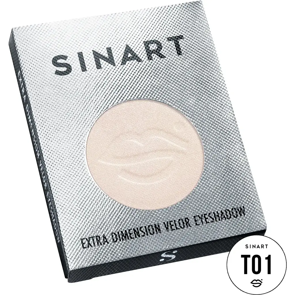 Прессованные тени для век Sinart Extra Dimension Velor Eyeshadow T01 1.5 г - фото 3
