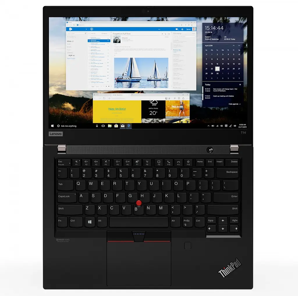 Ноутбук Lenovo ThinkPad T14 Gen 1 (20S0007MRT) Black (20S0007MRT) - фото 6