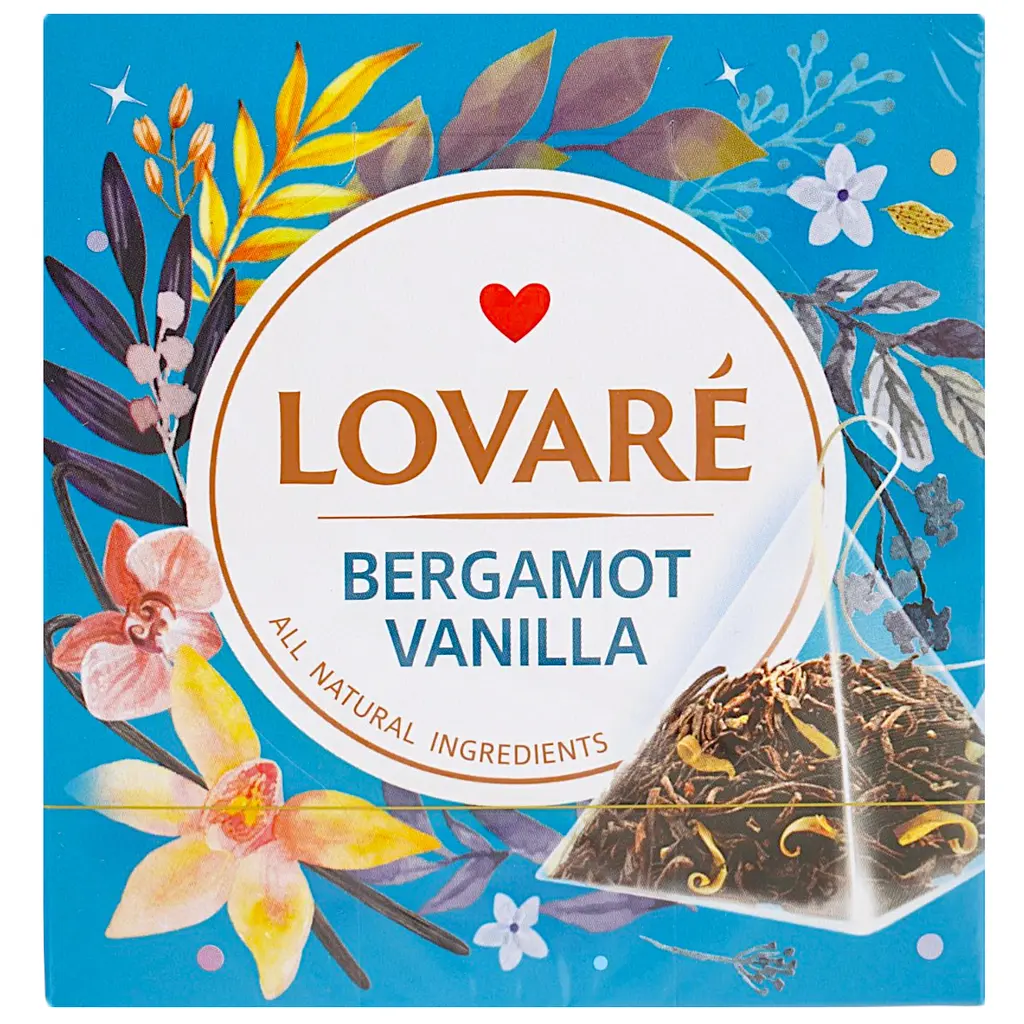 Чай чорний Lovare Bergamot Vanilla 30 г (15 шт. х 2 г) (947957) - фото 3