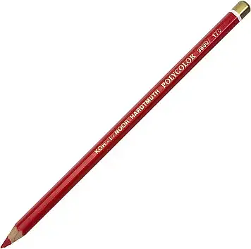 Олівець кольоровий "Koh-i-noor" №3800/170 Polycolor художній pyrrole red/пірол червоний(12)