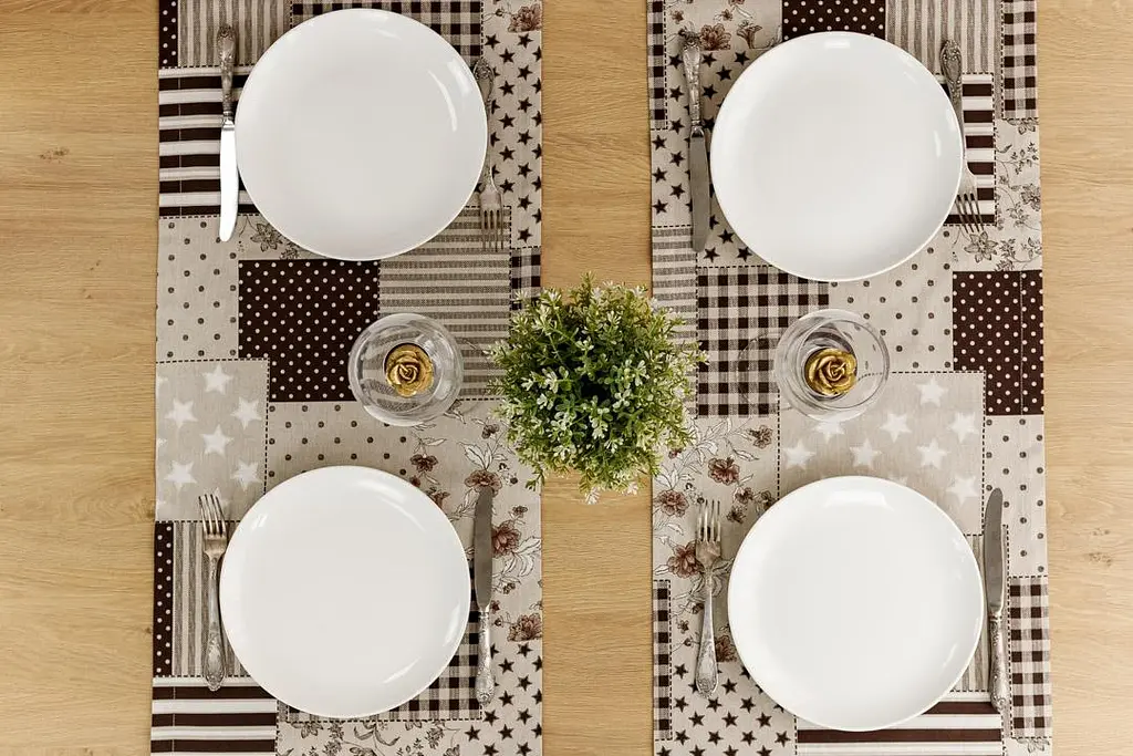 Ранер Прованс Хозяйка Печворк 140х40 см коричневый (31540) - фото 5