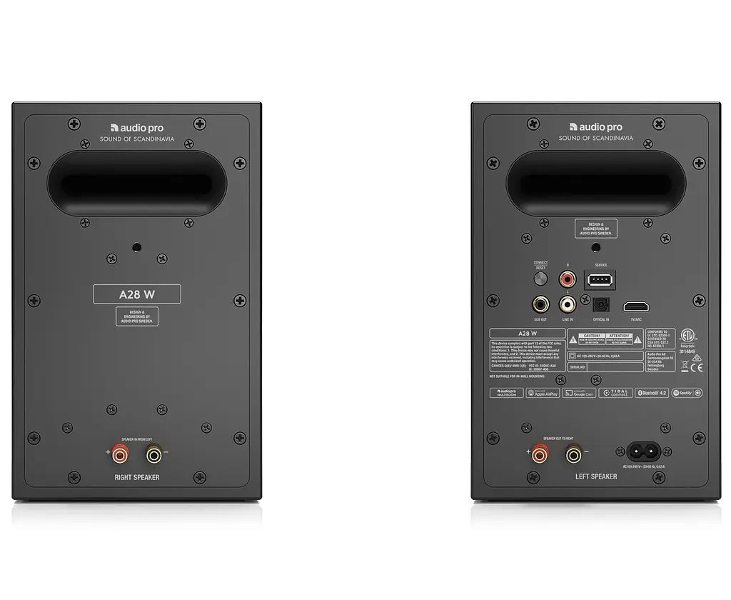 Акустична система Audio Pro A28 W Black (90404173) - фото 3