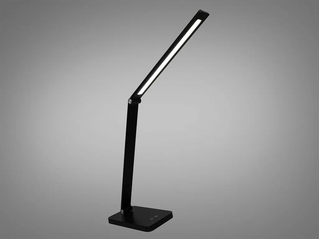 Світлодіодна сенсорна настільна лампа для дитячої кімнати, 5 Вт, чорна - фото 3