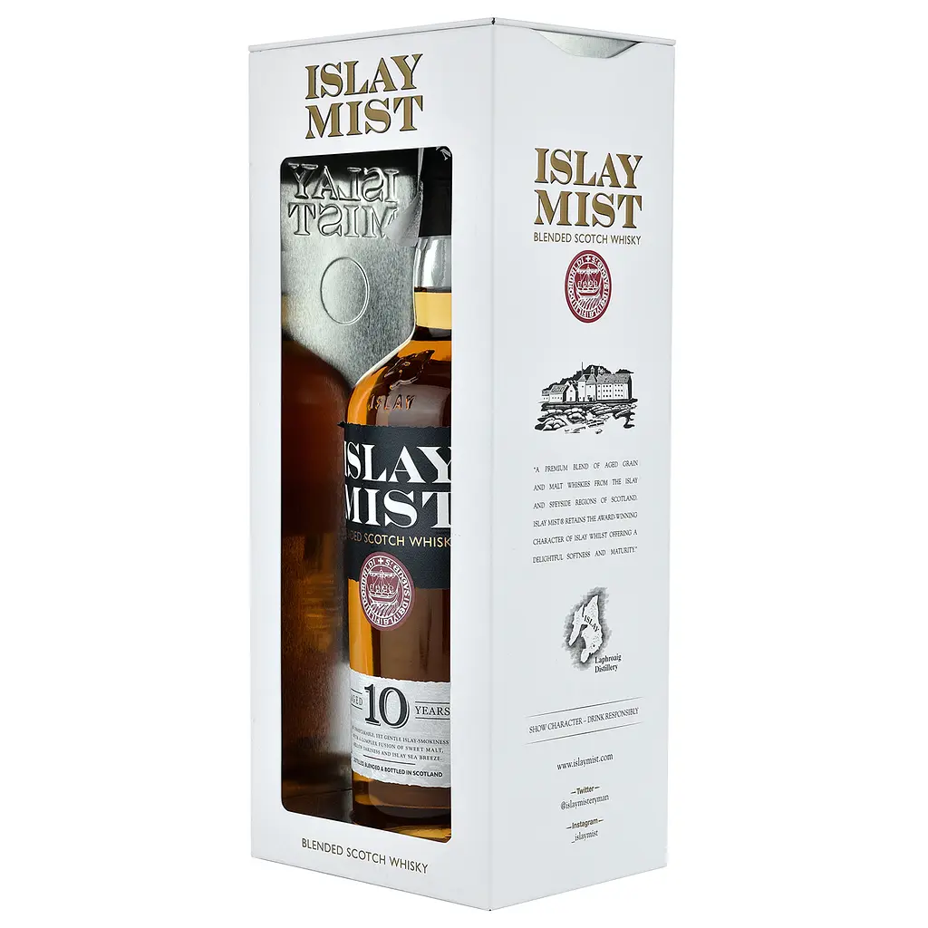 Виски Islay Mist Blended Scotch Whisky 10 yo, в подарочной упаковке, 40%, 0,7 л - фото 2