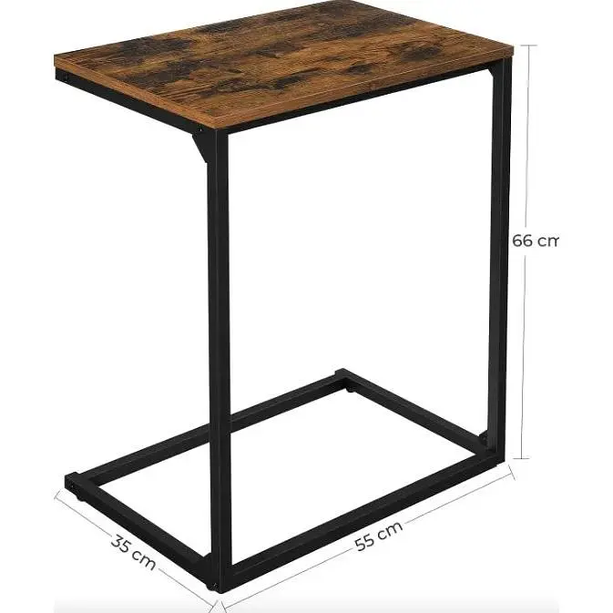 Журнальный столик Leobert Osama приставной в стиле Loft - фото 7