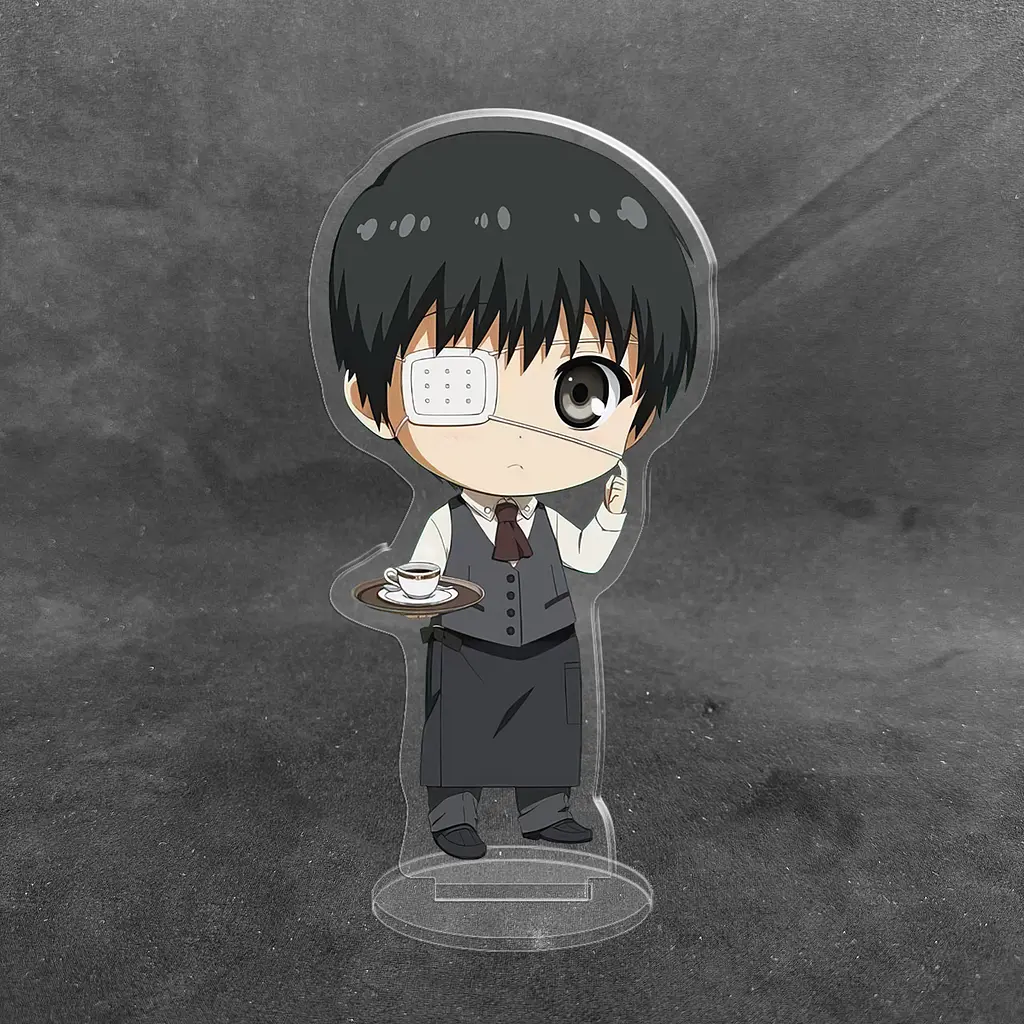 Акрилова колекційна фігурка Чібі Chibi Аніме: Токійський гуль (Кена Канекі) 10 см - фото 2