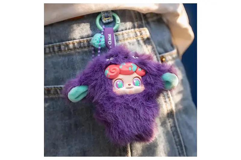 Колекційна м'яка іграшка з кільцем JO-2025044 POP TOP JOTOYS серії "Q.Kid" - КОСМО-ХВИЛИ (в дисп., в ас.) - фото 4