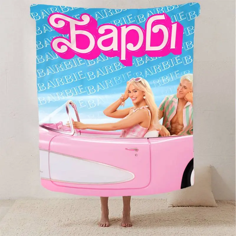 Плед 3D Barbie 13100 160х200 см - фото 2
