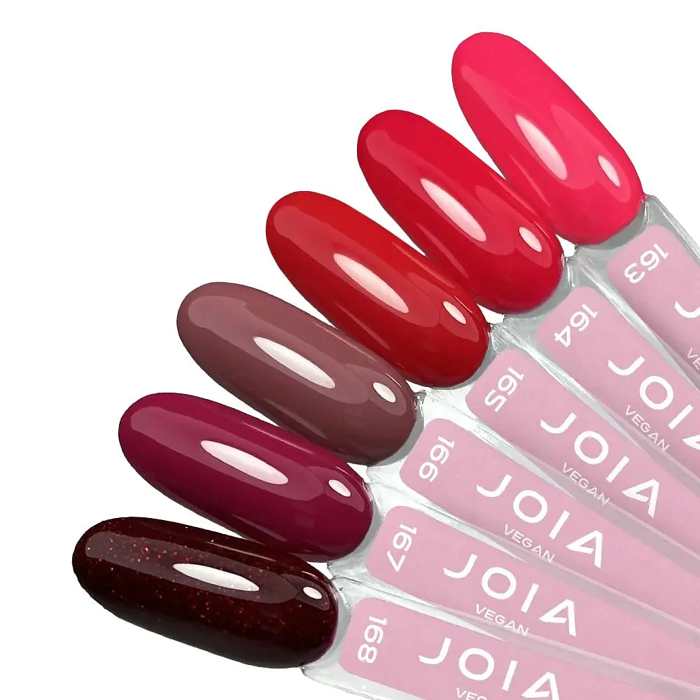 Гель-лак для нігтів червоний 165 емаль JOIA vegan 6 мл - фото 4