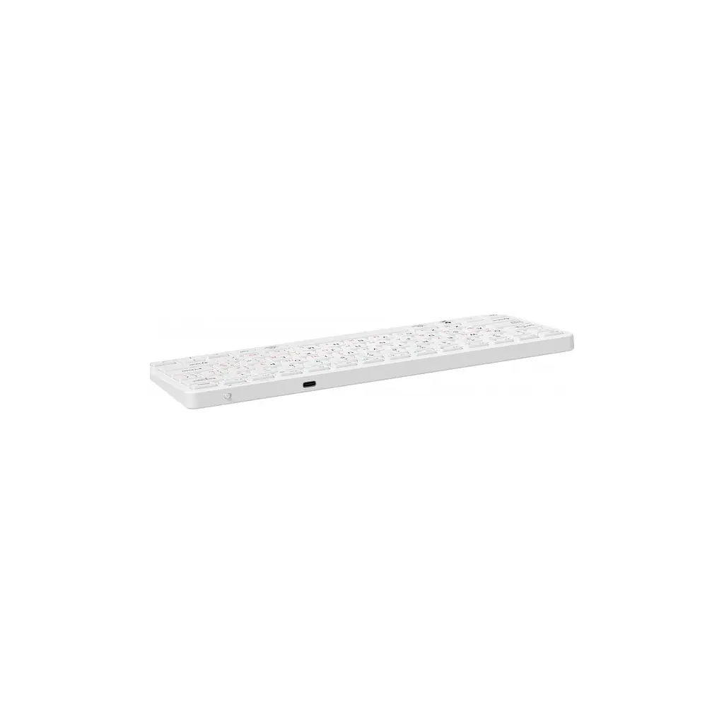 Клавіатура Maxxter KBW-C01S-UA Wireless UA White (KBW-C01S-UA) - фото 3