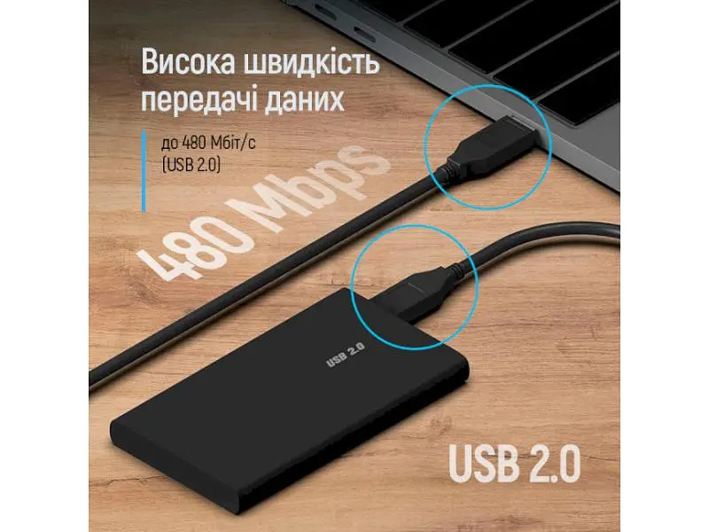 Кабель ColorWay USB2.0 AM/AМ 1м Black (CW-CBUU071-BK) - фото 7