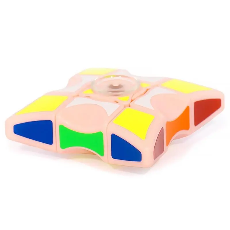 Детская интерактивная головоломка Epik Rubik's Cube Fingertips Spinner Coral - фото 4