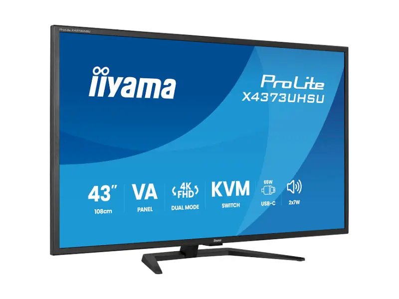 Монітор Iiyama ProLite (X4373UHSU-B2) - фото 2