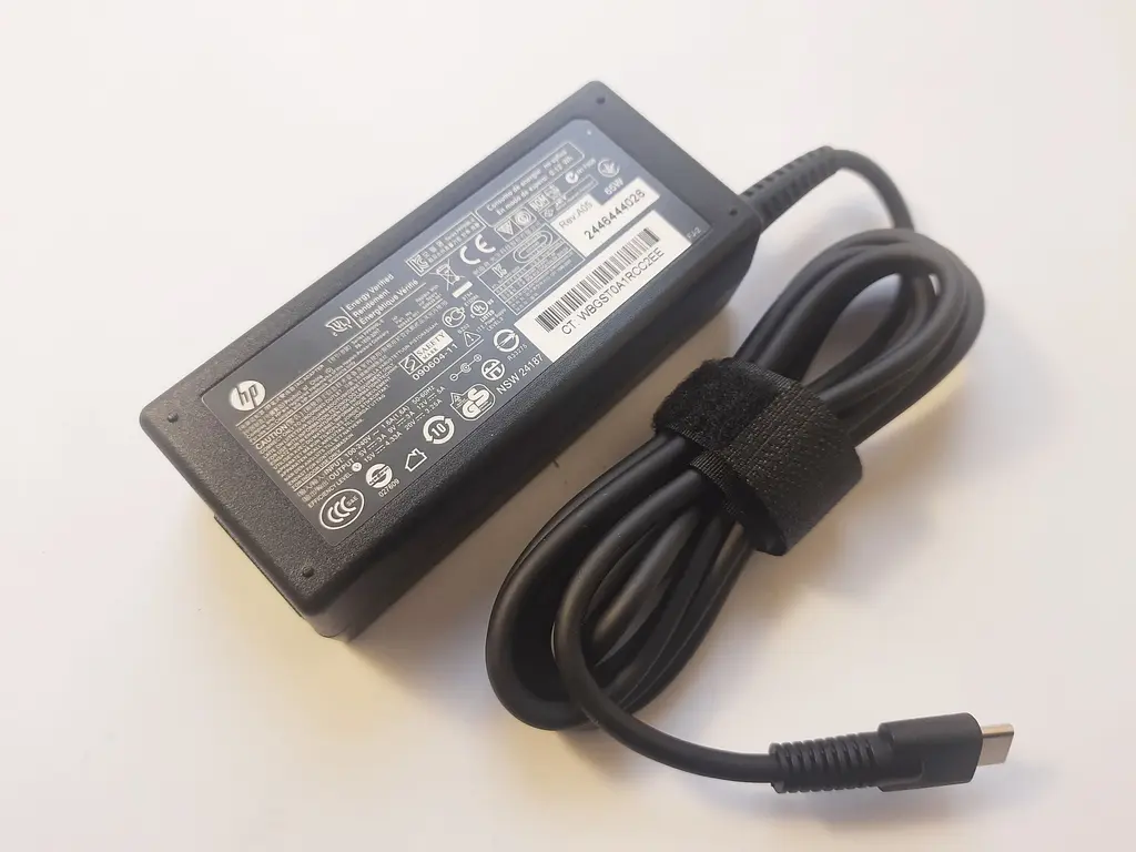 Блок живлення HP 65W 20V, 3.25A + 15V, 4.33A + 12V, 5A + 9V, 3A + 5V, 3A, роз'єм USB type-C [3-pin] - фото 2