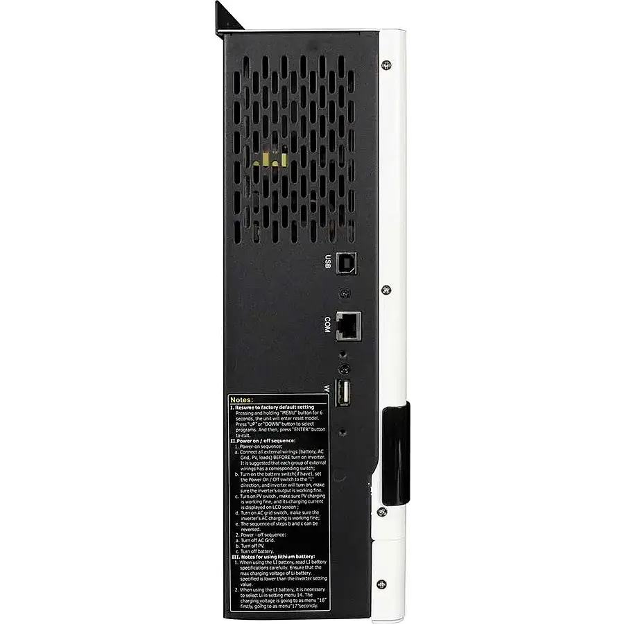 Гибридный солнечный инвертор MUST PV18-1512VPM [110637] - фото 2