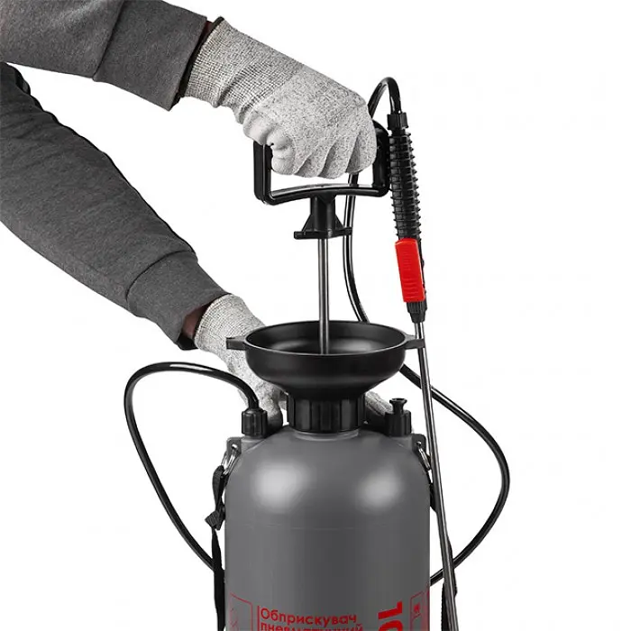 Пневматичний обприскувач ручний 10 л. INTERTOOL FT-9007 - фото 7